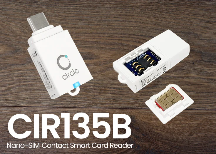 AB Circle、モバイルセキュリティと安全なデジタル取引を支えるナノSIMコンタクト型スマートカードリーダー「CIR135B」を発表